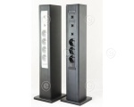 MAGNAT-BOX DUO - painted in RAL9005 (black) colour, 2 x 4 modules, strips in black colour equipped in: