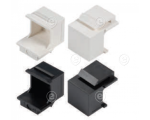 Modularadapter Keystone compact design Cat6A STP RJ45-RJ45                                                                                                                                          