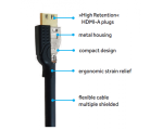 10.0m HDMI 2.0 High-Retention HDMI-A male to HDMI-A male UltraFlex/UL, black