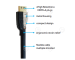 HDMI premium kaabel 4K60Hz, A-A M-M, 6m, must                                                                                                                                             