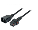 Power Cable CEE7/3 90° - C13 180°, red, 1.8 m, 3 x 0.75 mm²