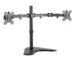 Desk stand for 1 LCD 17"-32", 1 arm, with gas spring, black