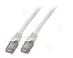 Patchcord Cat.6 UTP LSZH patch cable 0,25m  black      