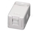 Keskplaat 22.5x45mm 1xkeystone otse                                                                                             