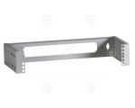 19" 3U Wall Bracket, Depth-Adj., RAL7035 grey