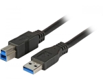 USB3.0 Cable typeA-Plug typeB 3,0m,black          
