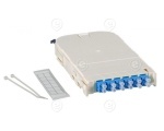 FTTH Module for FTTH-BGT, 12 Port LC with OS2 ceramic adapter