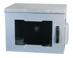 19" Wall housing IP55 7U depht 600 RAL7035