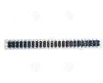Splice box sliding version 1U without front panel, unequipped, black
