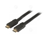 High Speed HDMI Cable with Ethernet, 4K60Hz, A-A M-M, 15m, black