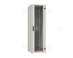 Network Cabinet PRO 47U, 800x1200 mm, RAL7035 Front Door Glass 1-p., Back Door Steel 1-p. 2 x l.