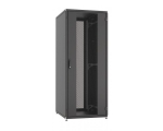 Co-Location Rack PRO, 2 x 23U, 600x1000 mm, RAL7035, Front- / Rear Doors 1-Part, Perforated