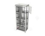 Co-Location Rack PRO, 3 x 13HE, 800x1000 mm, RAL9005, Front- / Rücktüren 1-teilig perforiert