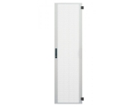 Glass Door for PRO 42U, 1-Part, Width 800 mm, 3-Pt.-Locking RAL9005