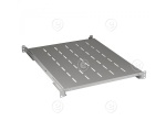 19" 0.5U Shelf, Fixed, MD 750..850 mm, 70 kg, Cabinet Depth 600, RAL9005