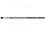 Toitesiin 1x32A (max 7300W), POMS funktsionaalsus,24xC13/C19, pikkus 1450mm, kaabel H05VVF.5G4,0mm² 3m                                                                                                   