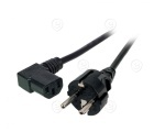 Toitejuhe 1,5m C13+C14, H05VV-F 3Gx1,0mm2                                                                                                                                            
