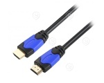 50.0m HDMI 2.0 adaptable AOC hybrid cable HDMI-A male to HDMI-A male, black