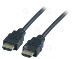 50.0m HDMI 2.0 adaptable AOC hybrid cable HDMI-A male to HDMI-A male, black