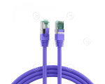 RJ45 Patch cable S/FTP, Cat.6A, LSZH, 50m, magenta