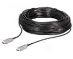 50.0m HDMI 2.0 adaptable AOC hybrid cable HDMI-A male to HDMI-A male, black