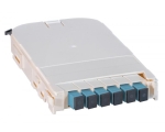 FTTH Module for FTTH-BGT, 12 Port LC with OM3 ceramic adapter