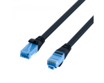 RJ45 Patch cable U/UTP, Cat.6A, LSZH,Premium, 500MHz, 0,15m, green
