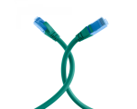 RJ45 Patch cable U/UTP, Cat.6A, LSZH,Premium, 500MHz, 15m, blue