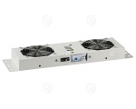  2-Fan Unit, Plug & Play for Wall Housings, RAL7035                                                 