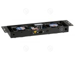  Roof Fan Unit, 2 x Fan, for Network/Server Cabinets   RAL7035   