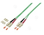 Patchcord MM LC/LC 2x5/125 OM5 0,5M                 