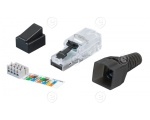   INFRALAN® RJ45 Keystone UTP, Cat.6A,500MHz, component certified                                  