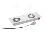  Roof Fan Unit, 4 x Fan, for Network/Server Cabinets   RAL7035   