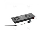  Roof Fan Unit, 4 x Fan, for Network/Server Cabinets   RAL9005   