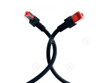 PC RJ45 CAT6 S/FTP black 1,5M                       