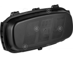 Outdoor box IP54 foldable black recycled plastic lockable