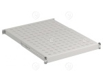 Shelf 19" 1U RAL9005, reg.                        