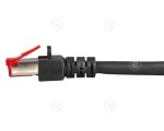 RJ45 Patchcable S/FTP,Cat.6 0,15M red       