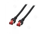 PC RJ45 CAT6 S/FTP black 3M                       