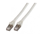 RJ45 Patch cable S/FTP, Cat.6A, PVC, UL, Longlink, grey 70m
