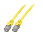 Patchcord Cat.6 UTP LSZH patch cable 0,5m yellow  