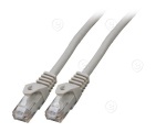 Patchcord Cat.6 UTP LSZH patch cable 5,0m grey
