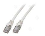 Patchcord Cat.6 UTP LSZH patch cable 0,25m yellow        