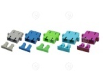 LC quad Adapter OM3 with Plastic housing