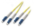 Duplex Jumper SC-E2000® 9/125µ, OS2, LSZH, yellow, 3.0mm, 2m