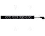 PDU 12xC13, cord 3m , Schuko plug    