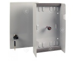 FO paneel 1U 24x LC quad adapteritele  RAL9005, väljatõmmatav                                                                                                                              