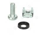 Set of Captive Nuts 50 x M6 for Front Mounting (50 x Nut., Screw)                                                