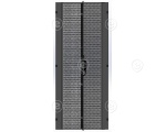 Steel Door Perforated for PRO 42U, 2-Part, Width 600 mm, 3-Pt.-Locking Black