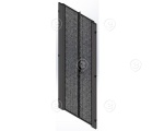 Steel Door Perforated for PRO 42U, 2-Part, Width 600 mm, 3-Pt.-Locking